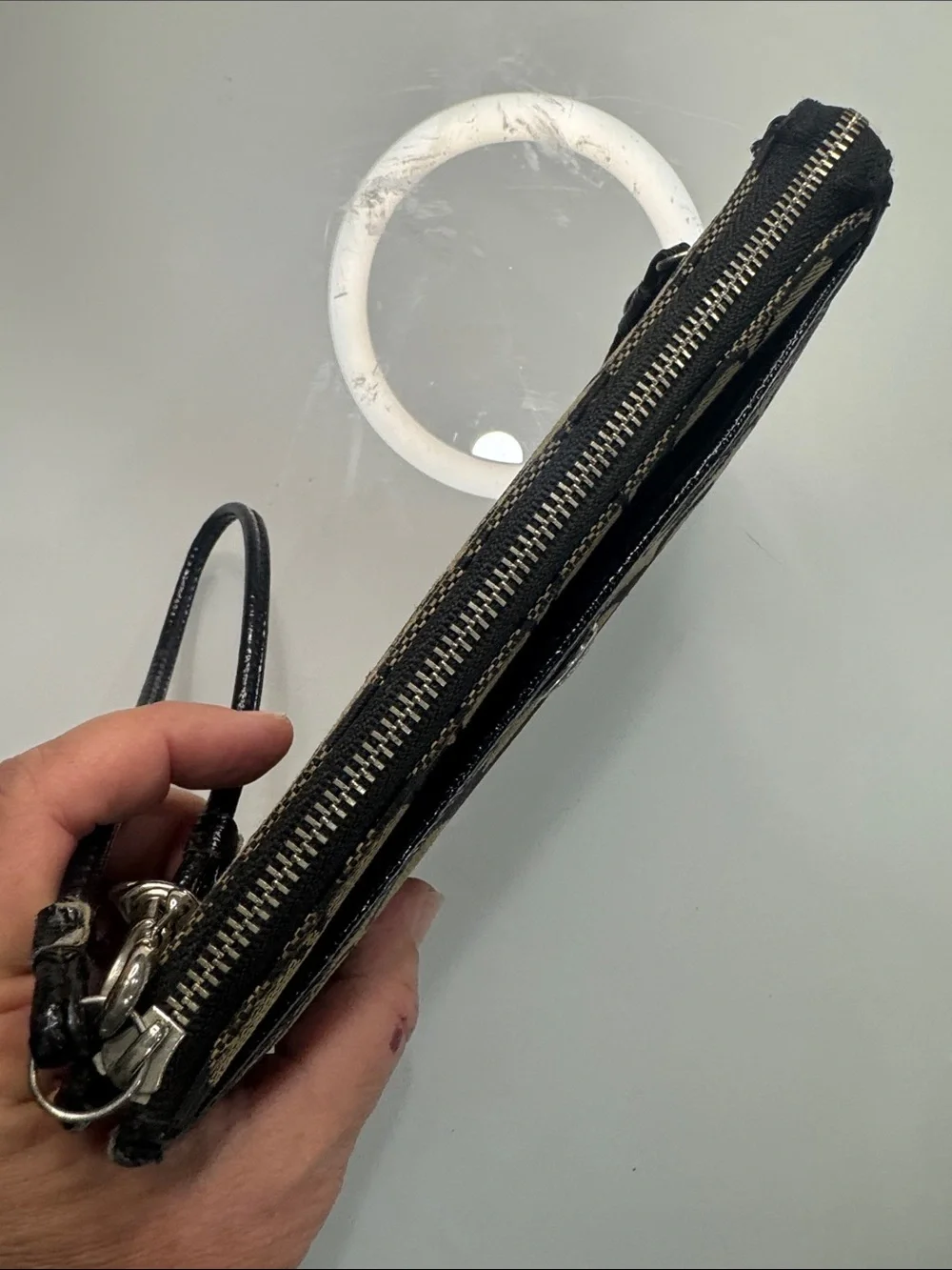 Coach signature wristlet - Picture 8 of 12